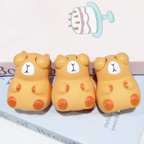 Игрушка для выдавливания глаз, снимающая тревогу, животное, фрукт, овощ, сенсорная игрушка для детей, взрослых, капибара, сова, огурец, ананас, помидор, игрушка для снятия стресса