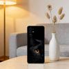 Черный кот Чехол для телефона Черный Силиконовый Мягкий Для Samsung S25,S24,S21,S22,S23,S30,Ultra,S20,Plus,Fe,Lite