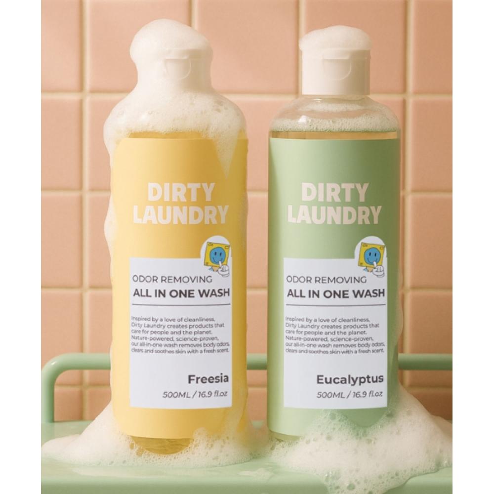 Dirty Laundry [odor Remover 200 ] All In One Body Wash Eucalyptus 500ml