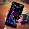 Чехол для Samsung Galaxy A55 5G Черный ТПУ Силикон Красивый Узор Чехлы для Телефона для Galaxy A55 Ударопрочный Мягкий Чехол A 55 6.6''
