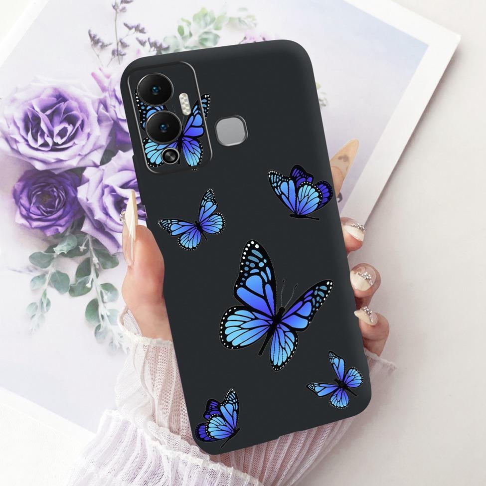 Чехол-крышка для Infinix Hot 12 Play Милый Кот Роскошная Мода Забавный Расписной Корпус Телефона Для Infinix X6816 X6816C