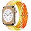 Плетеный браслет для Apple Watch Ultra 3 2 49мм 11 10 42/46мм Нейлоновый эластичный ремешок-браслет для 9 8 7 41мм/45мм 6 5 4 SE3 40/44мм