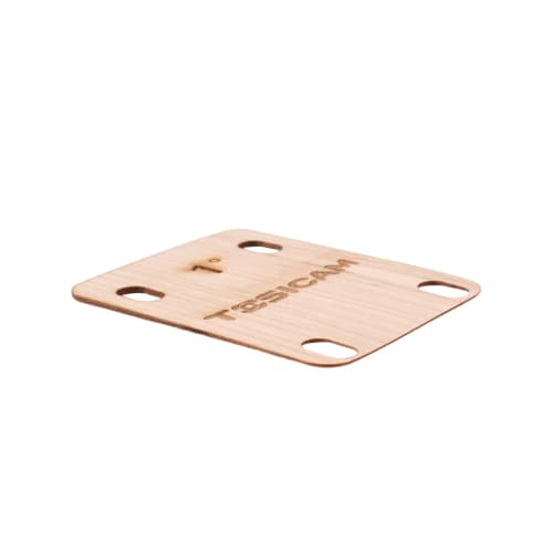 TOSICAM 3-Piece Guitar Neck Shim, Made In Canada from Solid Maple Wood, Bolt-On Neck Bolts, 0.25, 0.5, and 1 Degree