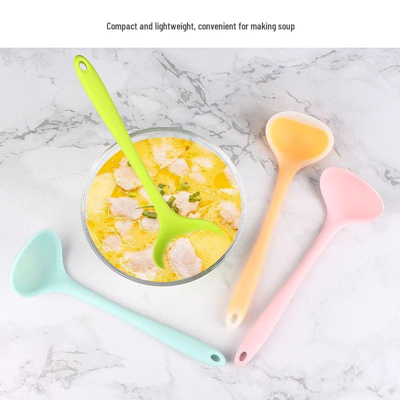 Silicone Non-stick Semi-transparent Baby Food Ladle