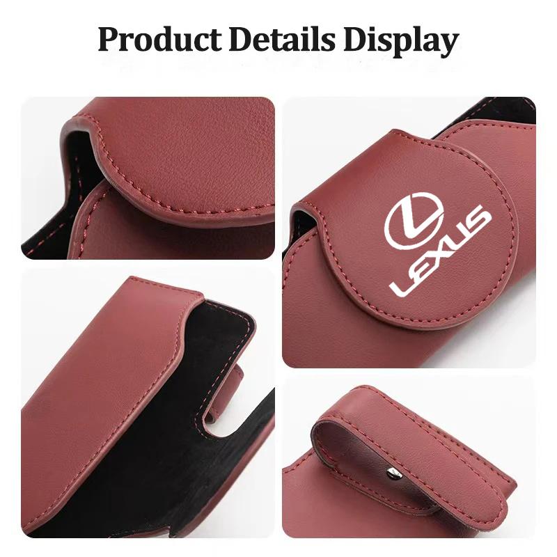 Автомобильный органайзер для хранения очков на солнцезащитный козырек для Lexus FSPORT LBX NX RX 350h 450h ES UX 300e GS GX IS LS LX CT LC