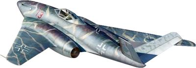 amusing hobby Германия Me262 HG3 хвостовой пластиковая модель AMH48A004 1/48 V-образный