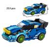 City Vehicles Speed Sports Racing Technical Car Model Building Blocks Super Racers Figures Moc Construction Toys