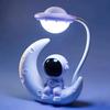 Novelty Lamp Rechargeable LED Night Light Moon USB Desk Lamp For Home Study Bedroom Room Decoration LED Table Reading Lamp Gift