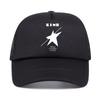 Legendary Russia Rock Band Viktor Tsoi Kino A Star Named Sun Album Graphic Baseball Cap Adjustable Mesh Breathable Visor Hats