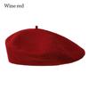 Retro Wool Berets Hat Warm French Artist Hat Autumn Winter Plain Cap  Lady
