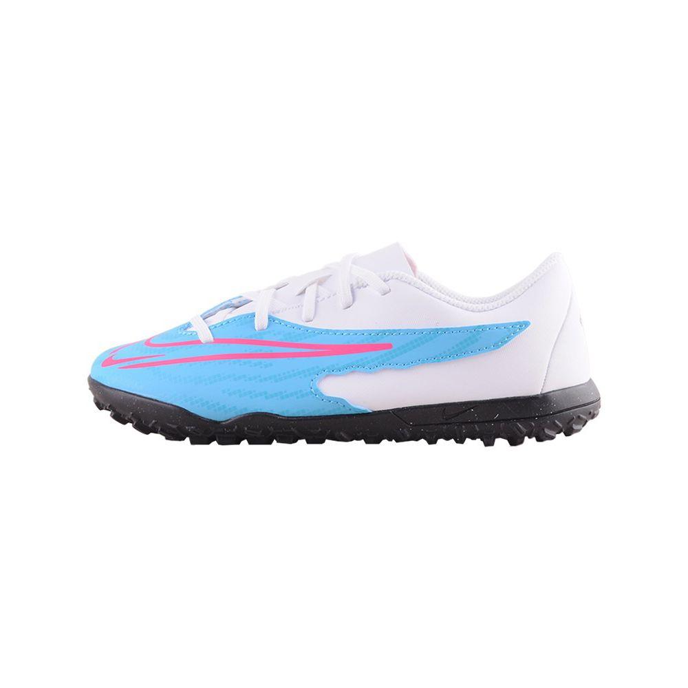 Nike Клуб TF PS Искусственный газон Нескользящие Низкие Детские Футбольные Бутсы Детские кроссовки Синие Белые FJ7002-446