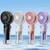 Portable Fan Mini Handheld Humidifier Fan USB Rechargeable for Outdoor Travel Hand Held Small Pocket Fan with Water Spray Mist