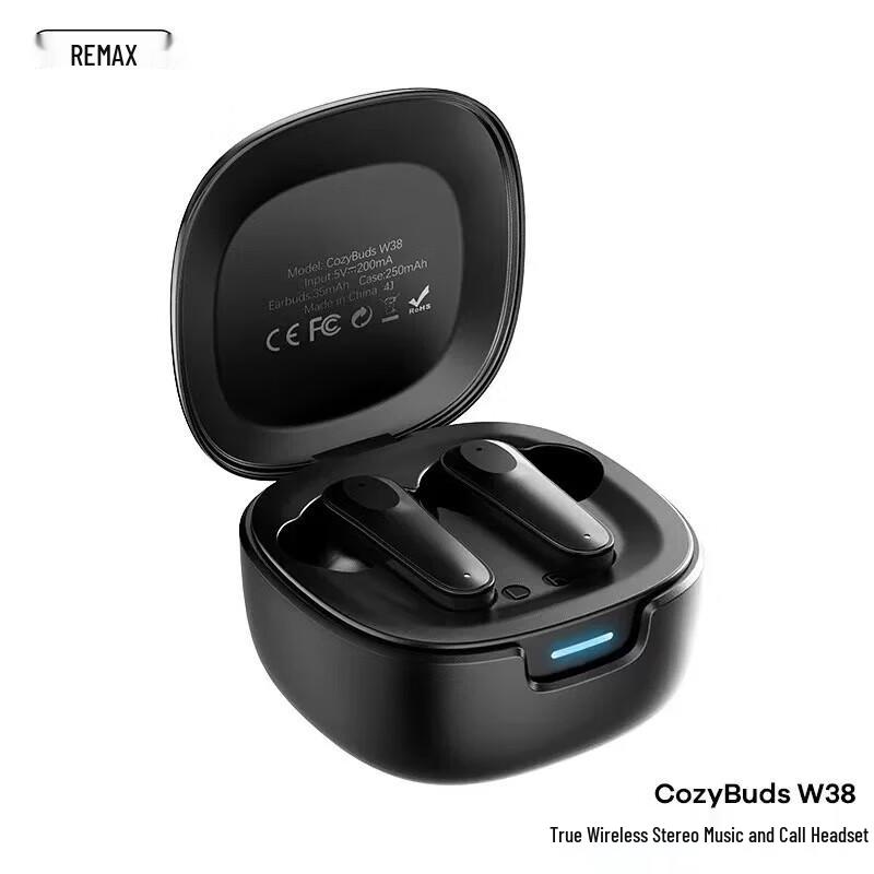 Полувнутриканальные Bluetooth-наушники Baseus CozyBuds W38