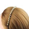 Cool New Punk Bow Gift Lady Women Rock Jewelry Party Rivets Hair Clips Hair Band Headband