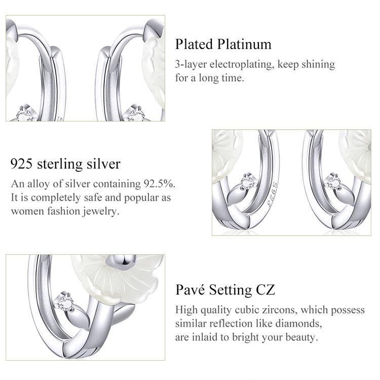 Серебряные серьги, оригинальный дизайн