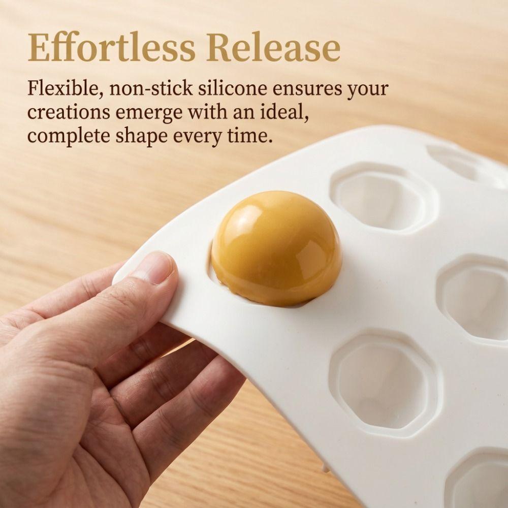 Heat Resistant Silicone Mousse Mold Easy Release Fruit Shape Mold Baking Mold Tray Mousse Making