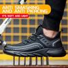 Steel Toe Safety Shoes For Men Women Puncture Proof Working Sneakers Lightweight Work Shoes Construction Anti-smash Anti-stab Men Safety Work Boots
