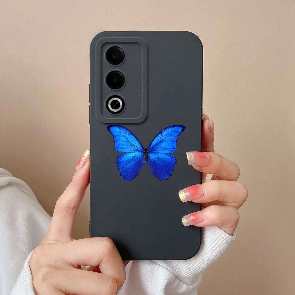 Новый чехол для OPPO A3X A3 Pro Realme 12 13 Plus C63 Pretty Sunflowers Защитная пленка для экрана Матовый жидкий силиконовый защитный чехол для OPPO Чехлы с противоскользящими свойствами