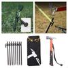 Tent Pegs And Hammer Set for Outdoor Activities