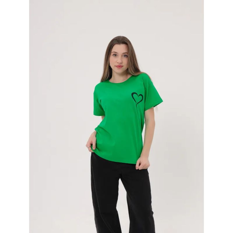 Fashion Style New Arrival Fashion Print Loose Crew Neck Cotton T-shirt Loose Printed Cotton T-shirt