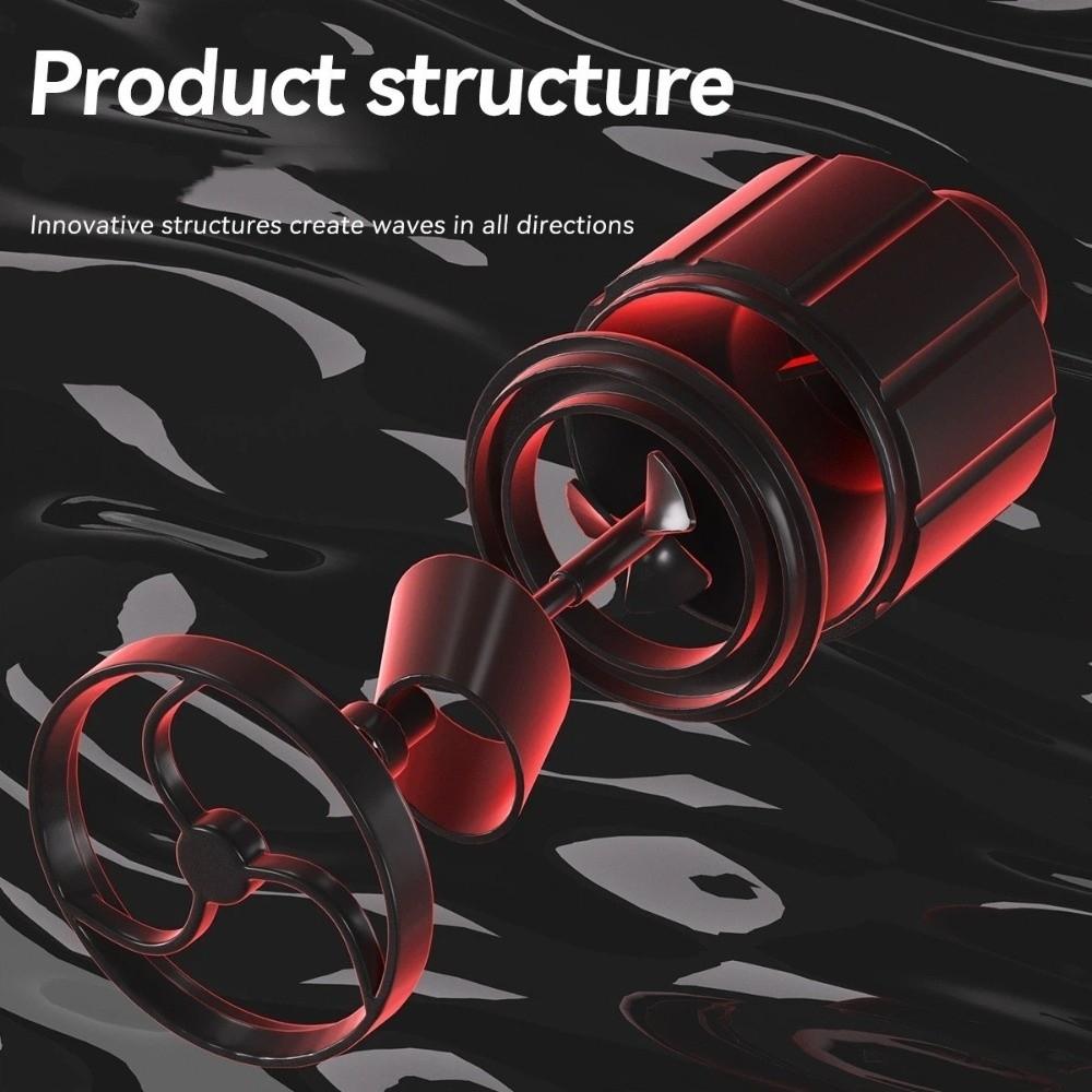 Glowing Aquarium Flow Fan Plastic Rotating Wave Nozzle Fish Tank Wave Maker Saltwater Tank