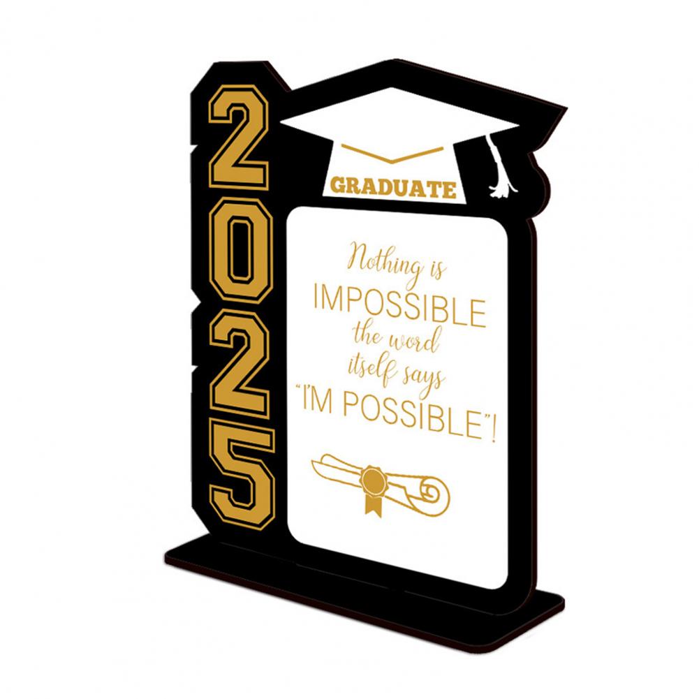 2025 Graduation Season Desktop Decoration Graduation Season Photo Frame  for Party Celebration