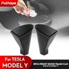 Futope 2 шт. мусорный бак Tesla Door для Tesla Model Y 2018-2023, ящик для хранения в двери, аксессуары для модификации внутреннего хранения