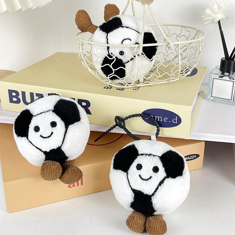 Креативный Забавный Футбольный Сувенирный Брелок Мяч для Матча Сувенирный Брелок для Болельщиков Подвеска для Телефона Украшение для Рюкзака Подарки для Мальчиков