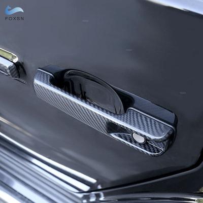 ABS углеродное волокно стиль автомобильные аксессуары внешняя дверная ручка накладка для Mercedes Benz G Class W463 W464 G65 G55 G63 G500
