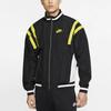Nike Color-Block Sports Woven Logo Jacket Men Outerwear Black CJ4922-010