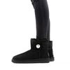 UGG Mini Bailey Button Bling Fleece Lined 'Black White' Women's 1016554-BLK