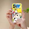 Aesthetic F-Family G-Guy Transparent Phone Case For IPhone 16 15 14 13 12 11 Pro Max Plus Soft Cover