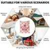 Meditation Scene thin Flannel Blanket for Bedroom,Living Rooms,Sofas Blankets,Lunch Breaks,Picnic,blankets fluffy blanket