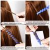 Plastic Spiral Perm Stick Heatless Hair Curler Women Curly Hair Rollers Heatless Curls Cold Perm Bar Barber Hair Styling Tool