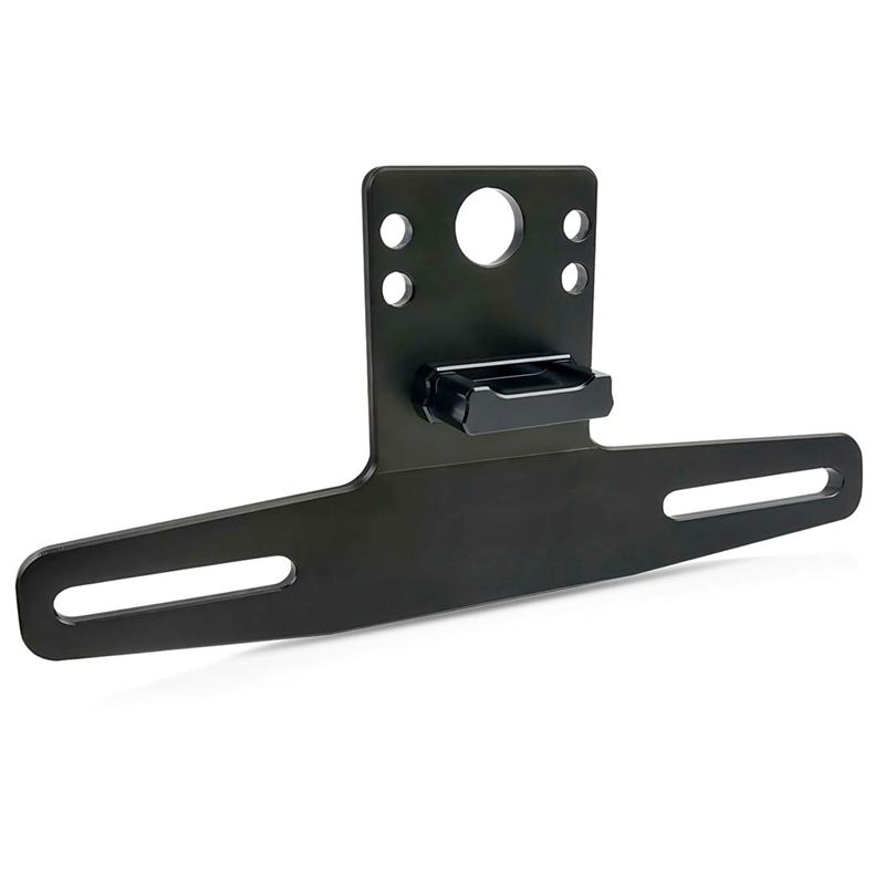 UTV License Plate Holder With Integrated Light For Golf Cart RV Truck Snowmobile Trailer Boat Sxs Plate Frame Mount