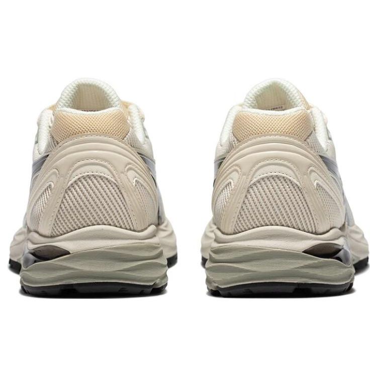 Asics Gel-Flux Удобная ткань Синтетическая кожа Прочные Дышащие Низкие Повседневные Кроссовки для бега Женские кроссовки Серый Черный 1012B632-020