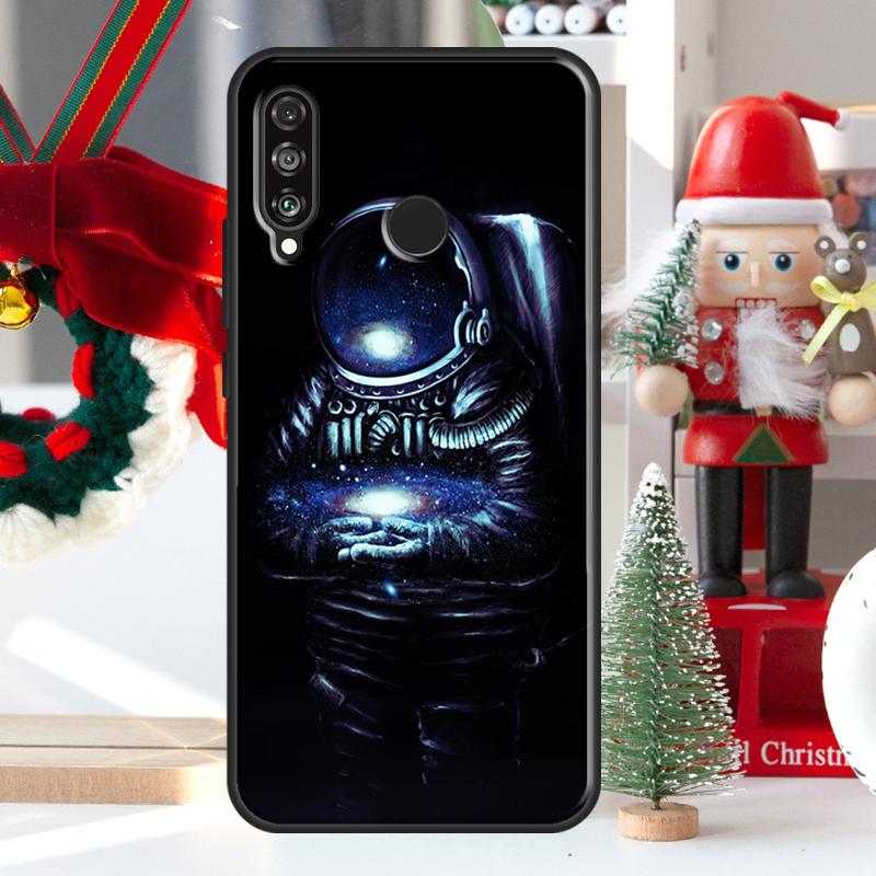 Чехол Космонавт Звезда Космос Для Huawei Nova 12i 11i 8i 12s Y73 Y72 Y61 Y91 Y90 Y70 Y60 9 10 SE P60 Pro P30 P40 Lite