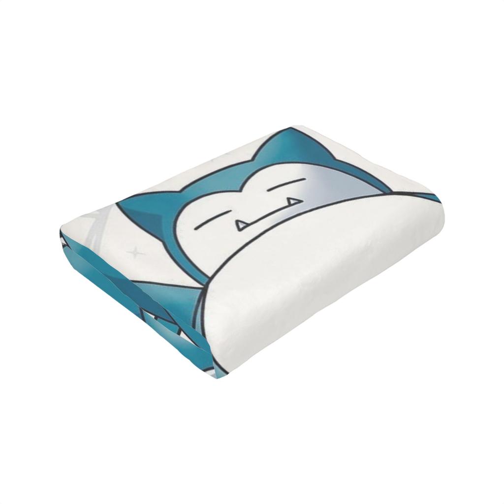 Snorlax monster Throw Blanket for Couch  Soft Fuzzy Plush Blanket 50x60 Inches Multi-size Bedspread for All Seasons
