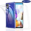 Case for Samsung Galaxy A21S - Transparent - 2x Tempered Glass - Shockproof - Flexible - Unisex