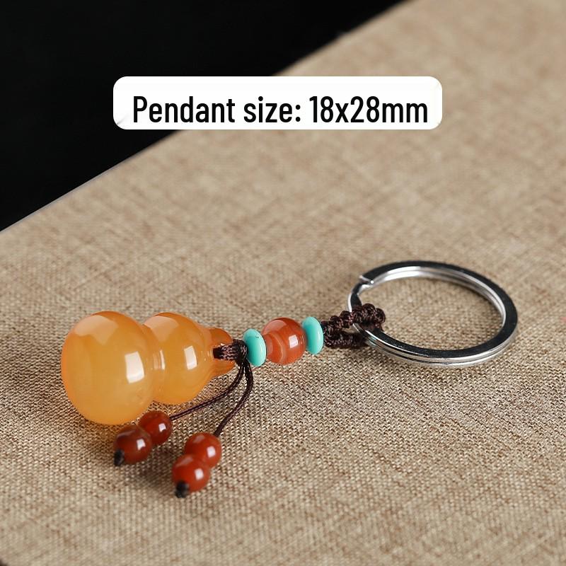 Халцедон Пиксю Брелок для богатства и Агат Подвеска «Пряжка мира»