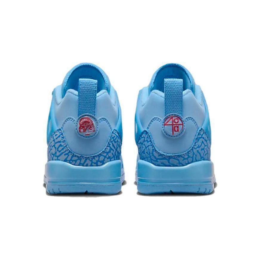 Кроссовки Air Jordan Spizike Low GS Houston Oilers Детские Синий Футбольно-синий Фонтанно-синий FQ3950-400