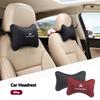 1Pcs Car Seat Headrest Auto Logo Neck Pillow For Citroen C4 C3 C2 C1 C5 DS3 Berlingo Xsara Grand Picasso Jumper Cactus Saxo
