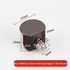 Минималистичный темно-серый 3-в-1 кронштейн-полка и 12-мм соединитель для шкафа
