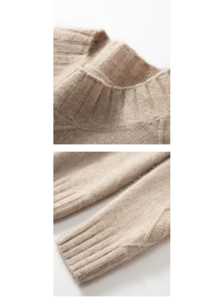 Мужской кашемировый свитер свободного кроя с круглым вырезом и ромбовидным узором, пуловер с длинным рукавом для осени и зимы.