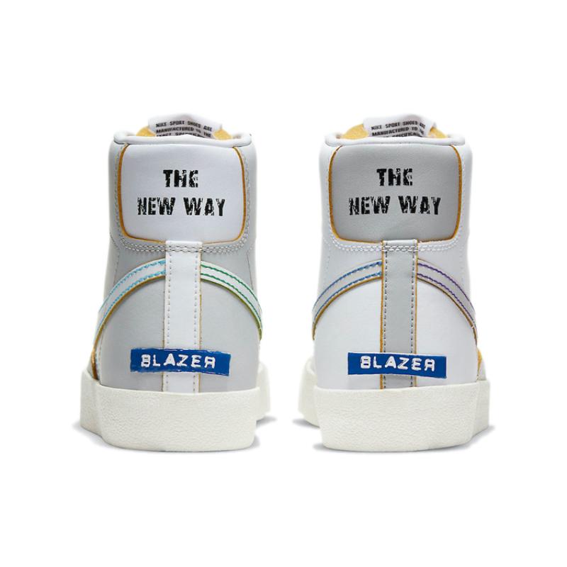 Nike Женские кроссовки Blazer Mid 77 The New Way, обувь для скейтбординга DC5203-100