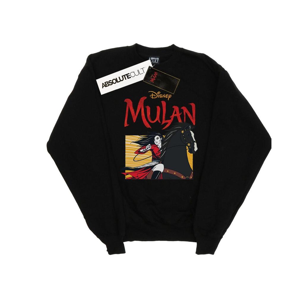 Disney Mens Mulan Movie Horse Frame Sweatshirt