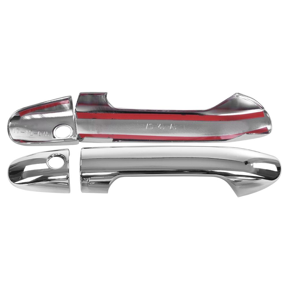 8 Pcs Car Electroplate Exterior Door Handle Cover Trim for Mercedes Benz Vito W447 2014 2017