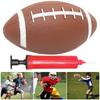 17/21CM Teenagers Rugby Ball Child Toys Footballs Inflatable Small Rugby Ball with Inflator Children Game Ball for Kids Teaching