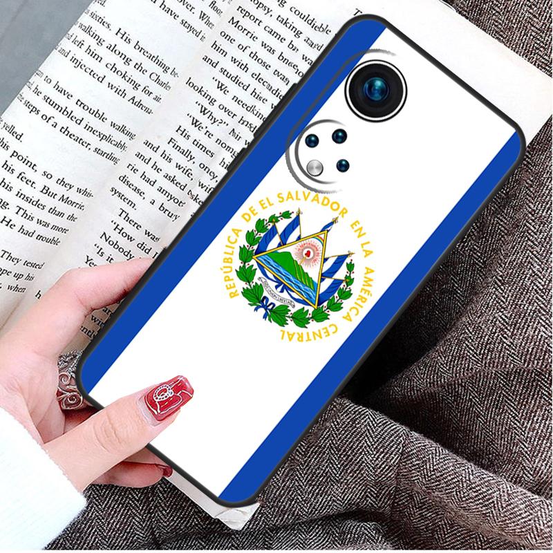 El Salvador Flag Case For Honor Magic 8 5 6 7 Lite Honor 200 400 Pro 50 70 90 X9d X9b X9c X9a X8c X8b Win RT