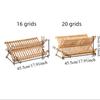 Retro Folding Dish Rack Natural Drying Holder Easy Clean Dish Drying Rack  Restaurant